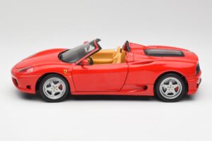 Ferrari 360 Spider Piros Hot Wheels 1:18 57310 Fém – 4. kép a 8-ből