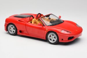 Ferrari 360 Spider Piros Hot Wheels 1:18 57310 Fém – 6. kép a 8-ből