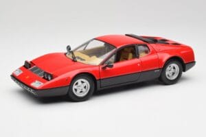 Ferrari 365 GT4/BB Piros Kyosho 1:18 08173R Fém