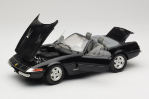 Ferrari 365 GTB/4 Daytona Kabrió Fekete Techno Giodi 1:18 40011-B1 Fém – 2. kép a 8-ből