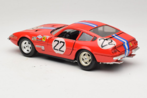 Ferrari 365 GTB/4 Daytona #22 Piros 1969 Techno Giodi 1:18 40011-P1 Fém – 7. kép a 8-ből