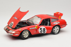 Ferrari 365 GTB/4 Daytona Berlinetta #58 Piros Techno Giodi 1:18 40011 Fém – 2. kép a 8-ből