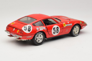 Ferrari 365 GTB/4 Daytona Berlinetta #58 Piros Techno Giodi 1:18 40011 Fém – 3. kép a 8-ből