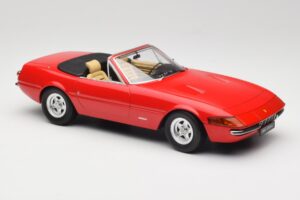 Ferrari 365 GTB/4 Daytona Spyder Series II Rosso Dino KK-Scale 1:18 KKDC180621 Fém – 4. kép a 6-ből