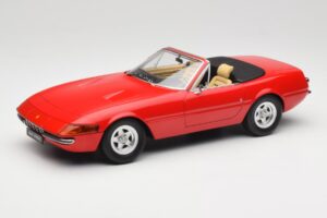Ferrari 365 GTB/4 Daytona Spyder Series II Rosso Dino KK-Scale 1:18 KKDC180621 Fém