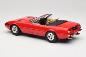 Ferrari 365 GTB/4 Daytona Spyder Series II Rosso Dino KK-Scale 1:18 KKDC180621 Fém – 5. kép a 6-ből