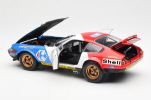 Ferrari 365 GTB/4 #39 J-C. Andruet / Lena 24 Hours of Le Mans 1972 Kyosho 1:18 08164E Fém – 5. kép a 8-ből