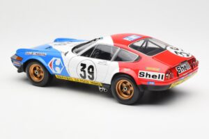 Ferrari 365 GTB/4 #39 J-C. Andruet / Lena 24 Hours of Le Mans 1972 Kyosho 1:18 08164E Fém – 7. kép a 8-ből