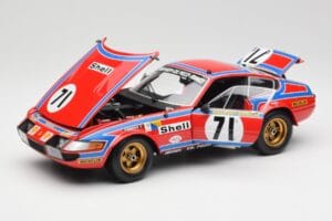 Ferrari 365 GTB4 Competizione #71 24 Hours of Le Mans 1974 Kyosho 1:18 08164A Fém – 2. kép a 8-ből