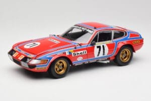 Ferrari 365 GTB4 Competizione #71 24 Hours of Le Mans 1974 Kyosho 1:18 08164A Fém