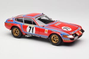 Ferrari 365 GTB4 Competizione #71 24 Hours of Le Mans 1974 Kyosho 1:18 08164A Fém – 6. kép a 8-ből