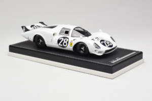 Ferrari 365 P2 #28 M. Gregory / J. Schlesser NART 24 Hours of Daytona 1967 Fehér AB Models 1:18 REMC019 Gyanta – 4. kép a 6-ből