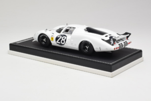 Ferrari 365 P2 #28 M. Gregory / J. Schlesser NART 24 Hours of Daytona 1967 Fehér AB Models 1:18 REMC019 Gyanta – 5. kép a 6-ből