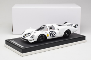 Ferrari 365 P2 #28 M. Gregory / J. Schlesser NART 24 Hours of Daytona 1967 Fehér AB Models 1:18 REMC019 Gyanta – 6. kép a 6-ből