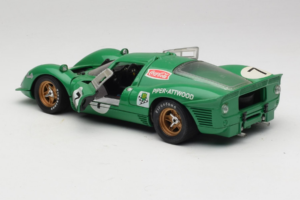 Ferrari 412P #7 Zöld 24 Hours of Daytona 1967 Eagles Race 1:18 37000 Fém – 5. kép a 8-ből