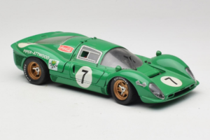 Ferrari 412P #7 Zöld 24 Hours of Daytona 1967 Eagles Race 1:18 37000 Fém – 6. kép a 8-ből