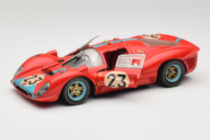 Ferrari 412P #23 W. Mairesse / J. Beurlys Le Mans 1967 Piros Revell 1:18 48826 Fém – 2. kép a 8-ből