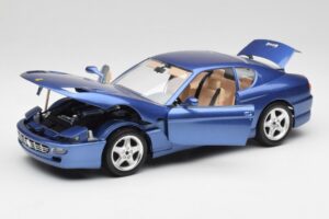 Ferrari 456 GT Blu Pozzi Bburago 1:18 3036-M3 Fém – 2. kép a 8-ből