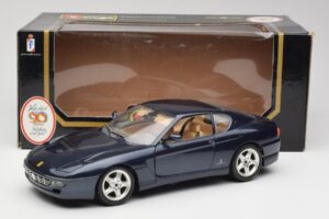 Ferrari 456 GT Kék Bburago 1:18 3036 Fém – 2. kép a 8-ből
