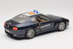 Ferrari 456 GT Carabinieri Fekete Bburago 1:18 3036-B3 Fém – 3. kép a 8-ből