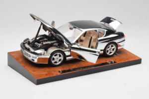 Ferrari 456 GT Chrome Silver Bburago 1:18 3746-R1 Fém – 2. kép a 8-ből