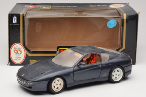 Ferrari 456 GT Dark Blue Metallic Bburago 1:18 3036-B2 Fém – 8. kép a 8-ből