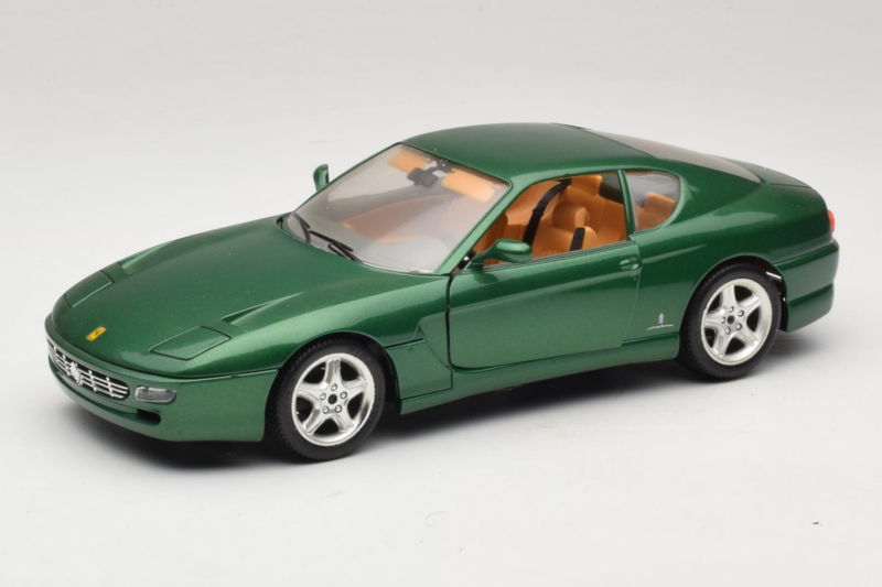 Ferrari 456 GT Zöld Metallic Bburago 1:18 3036-GR1 Fém