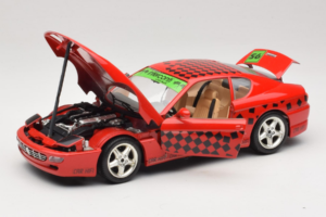 Ferrari 456 GT Interconti Car HiFi Piros Bburago 1:18 3036-D Fém – 2. kép a 8-ből