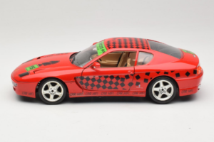 Ferrari 456 GT Interconti Car HiFi Piros Bburago 1:18 3036-D Fém – 4. kép a 8-ből