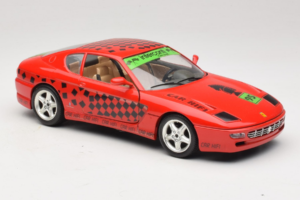 Ferrari 456 GT Interconti Car HiFi Piros Bburago 1:18 3036-D Fém – 6. kép a 8-ből