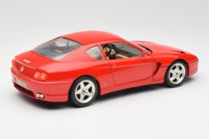Ferrari 456 GT Piros Bburago 1:18 3036-M1 Fém – 3. kép a 8-ből