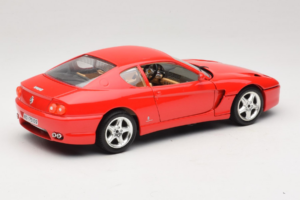 Ferrari 456 GT Piros Bburago 1:18 3046-R1 Fém – 3. kép a 8-ből
