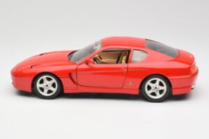 Ferrari 456 GT Piros Bburago 1:18 3036-M1 Fém – 4. kép a 8-ből