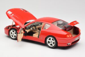 Ferrari 456 GT Piros Bburago 1:18 3036-M1 Fém – 5. kép a 8-ből