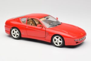 Ferrari 456 GT Piros Bburago 1:18 3036-M1 Fém – 6. kép a 8-ből