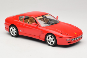 Ferrari 456 GT Piros Bburago 1:18 3046-R1 Fém – 6. kép a 8-ből
