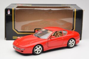 Ferrari 456 GT Piros Bburago 1:18 3036-M1 Fém – 8. kép a 8-ből