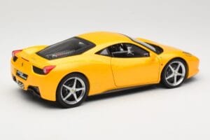 Ferrari 458 Italia Sárga Hot Wheels 1:18 P9894 Fém – 3. kép a 8-ből
