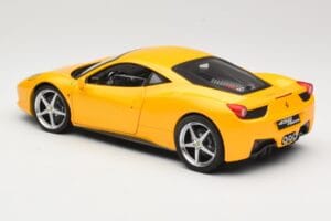 Ferrari 458 Italia Sárga Hot Wheels 1:18 P9894 Fém – 7. kép a 8-ből