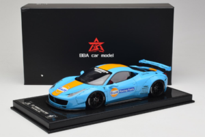Ferrari 458 LB Works Gulf Blue Orange BBA 1:18 REMC033 Gyanta – 7. kép a 7-ből