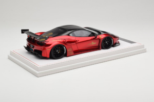 Ferrari 458 Liberty Walk LB-Silhouette WORKS GT Candy Piros IVY 1:18 REMC003 Gyanta – 3. kép a 6-ből