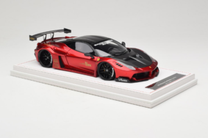 Ferrari 458 Liberty Walk LB-Silhouette WORKS GT Candy Piros IVY 1:18 REMC003 Gyanta – 4. kép a 6-ből