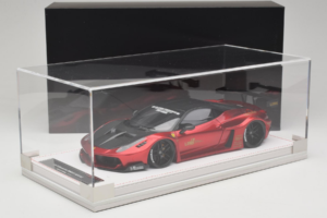 Ferrari 458 Liberty Walk LB-Silhouette WORKS GT Candy Piros IVY 1:18 REMC003 Gyanta – 6. kép a 6-ből