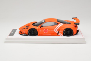 Ferrari 458 Liberty Walk LB-Silhouette WORKS GT Narancssárga IVY 1:18 REMC002 Gyanta