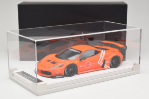 Ferrari 458 Liberty Walk LB-Silhouette WORKS GT Narancssárga IVY 1:18 REMC002 Gyanta – 6. kép a 6-ből