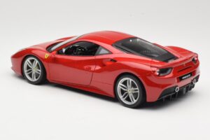Ferrari 488 GTB Piros Bburago 1:18 18-16008 Fém – 7. kép a 8-ből