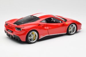 Ferrari 488 GTB Piros Bburago 1:18 18-76102 Fém – 3. kép a 8-ből