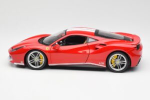 Ferrari 488 GTB Piros Bburago 1:18 18-76102 Fém – 4. kép a 8-ből