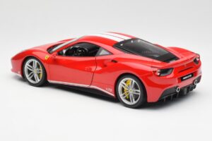Ferrari 488 GTB Piros Bburago 1:18 18-76102 Fém – 7. kép a 8-ből