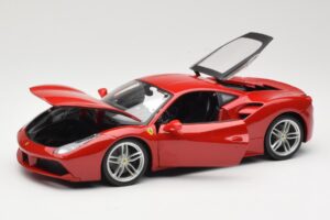 Ferrari 488 GTB Piros Bburago 1:18 18-16008 Fém – 2. kép a 8-ből